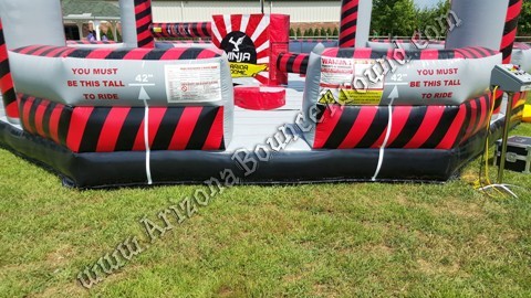Ninja Warroir obstacle course rentals